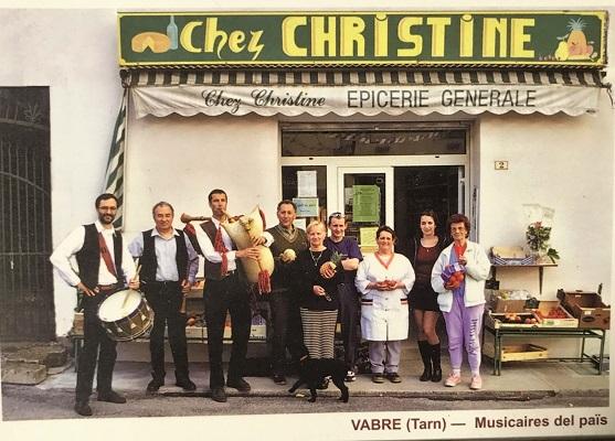 Claude Bonnafous, graile; Philippe Cals, craba ; Christian Marc, tambour